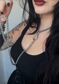 Image 4 of Bound Wheat Chain Leash