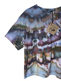 Image 3 of M Crop Tee in Deep Agate Ice Dye