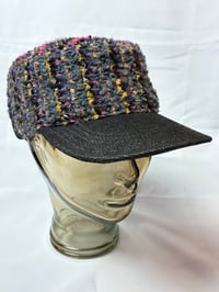 Image 3 of PINK KNIT PAINTERS CAP
