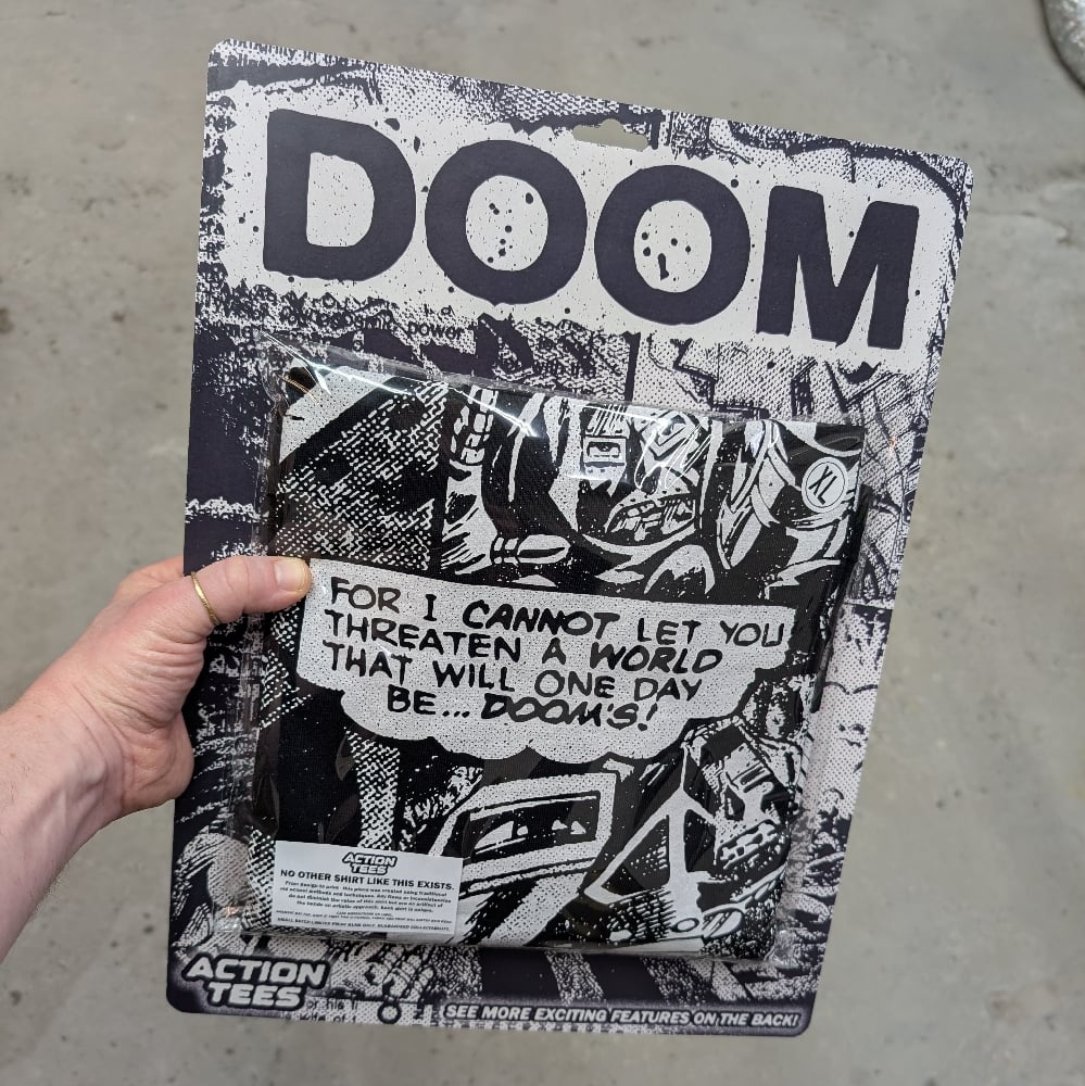 Image of Approaching Doom - T + Backing Card