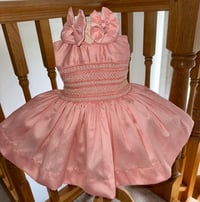 Image 2 of Peach shimmer sleeveless 