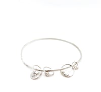 Image 1 of Silver Charm Bangle - Full Day £110- 20th June, 26th September 2026