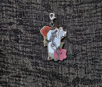 Spooky skeleton charm