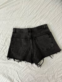 Image 2 of Zara black shorts // 38