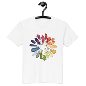 Collembola color wheel shirt kids