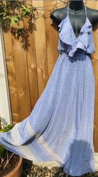 Image 7 of Bianca Frill maxi dress 
