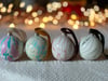 Marbled Ornaments - Holly