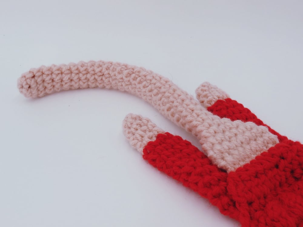 Image of Raspberry Rat Scarf