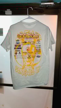 Image 4 of Car and Truck Show Screw Skull Tee