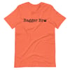 Bagger Bro Text Only Unisex t-shirt White & Colors