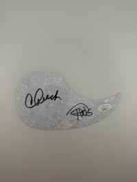 Image 1 of Cheech and Chong autographed acoustic PickGuard JSA COA 