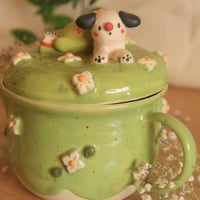 Image 4 of 'Daisy and Leo' Teapot + Tea Mug