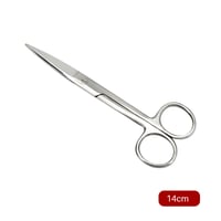 Image 12 of 12.5Cm/14Cm/16Cm/18Cm Dental Stainless Steel Surgical Scissors Forceps Straight Curved Medical Tools