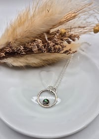 Image 5 of Blue Abalone Gemstone Pendant