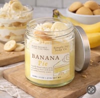 Banana Pie 9oz Soy Blend Candle