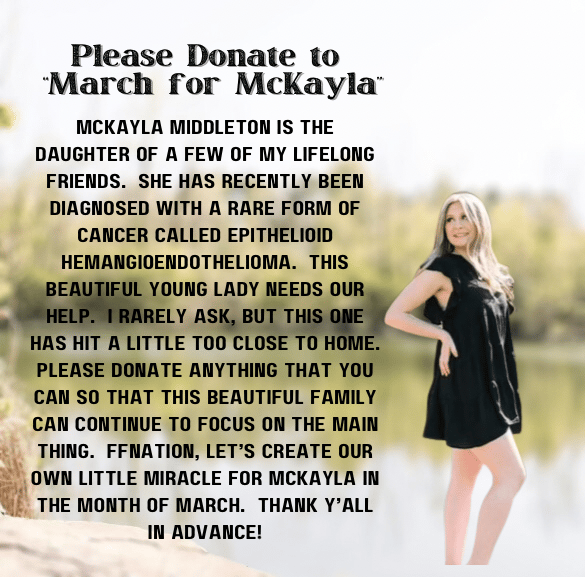 Image of “March For McKayla” Donation