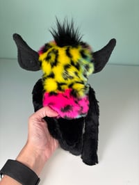 Image 4 of Weighted Nervous Monster -   Neon Leopard