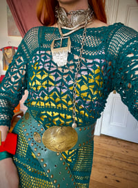 Image 5 of Emerald Crochet Dress