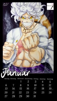 Image 2 of One Piece Kalender 2025