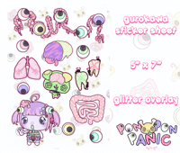 Image 1 of [PRE ORDER] Gurokawa Sticker Sheet