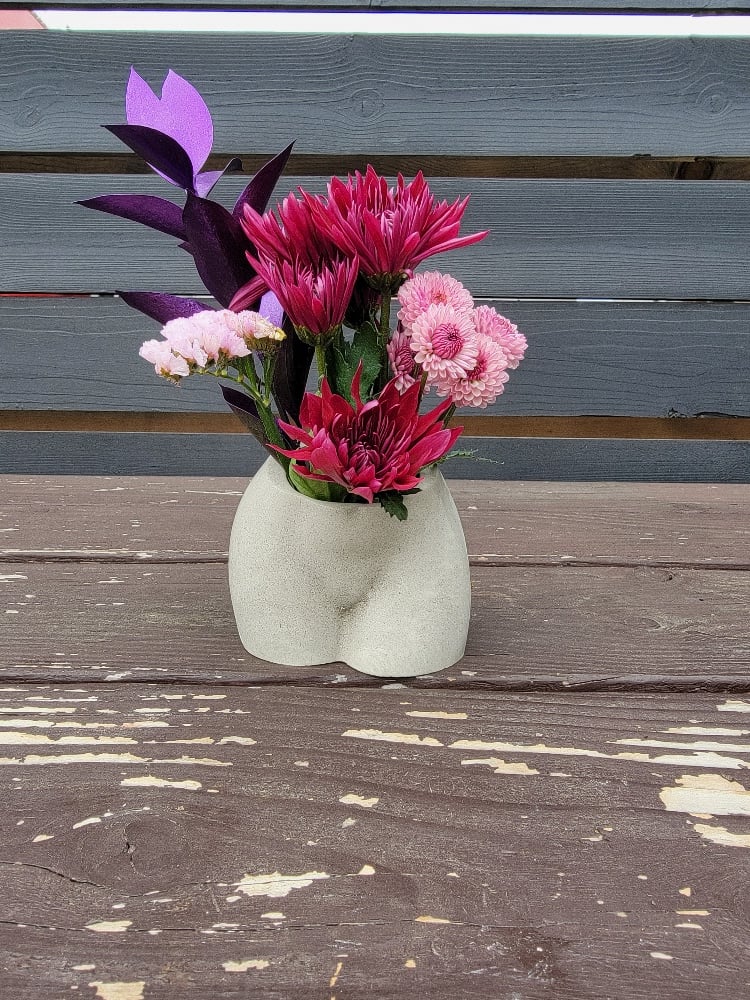 Image of Cement Booty Planter