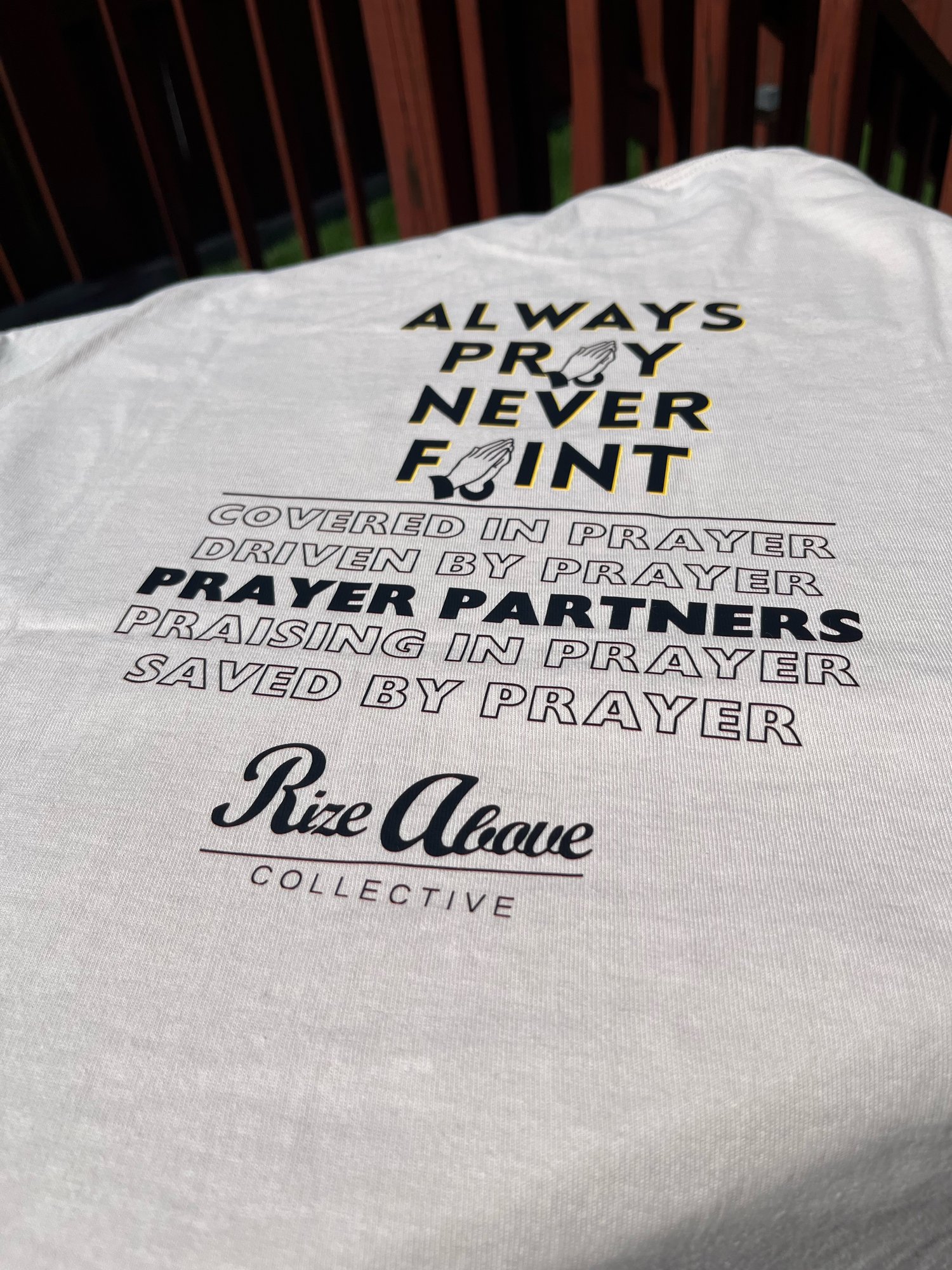 Image of Natural "always 🙏🏾" tee