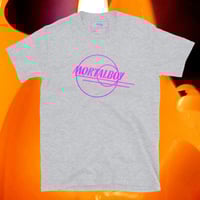 Image 2 of Unisex Basic Softstyle T-Shirt Mortal Boy Official Logo (Front/Back) Design