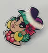 Smiley Acrylic Pin