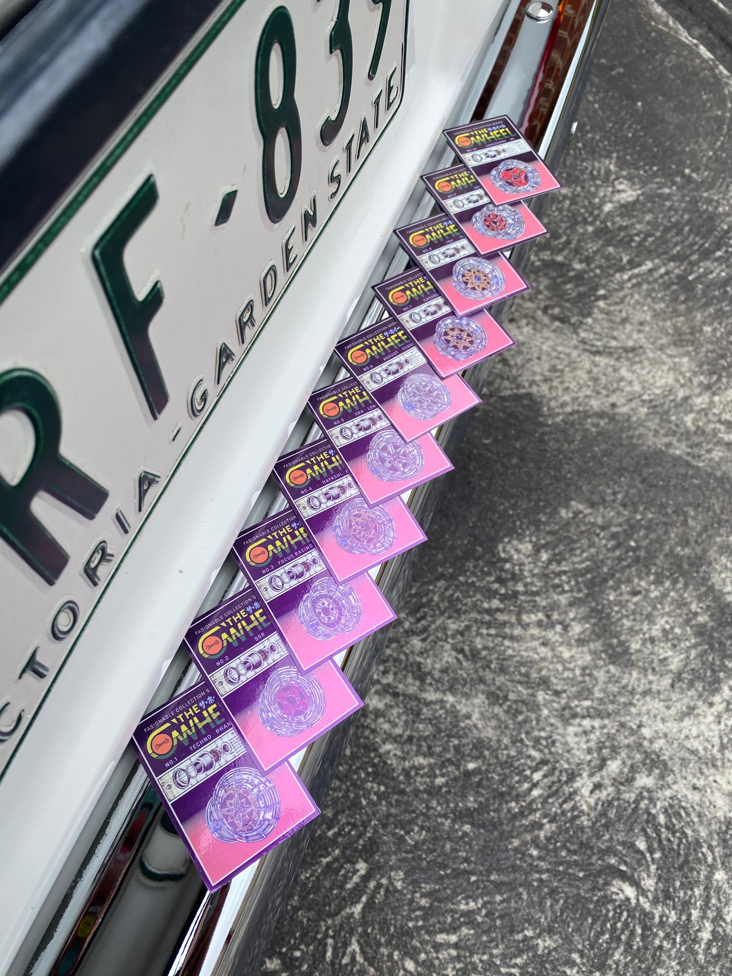 Image of The Wheel Stickers