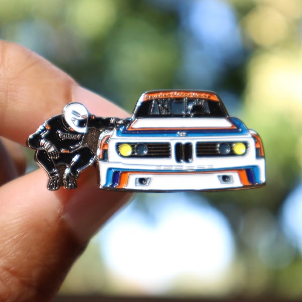 Image of E9 CSL Final Check Limited Edition Pin