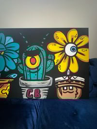 Image 8 of Flower Pots of the Sea Canvas