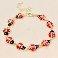 Image 1 of Ladybug Bracelet