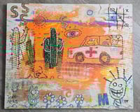 Image 1 of UFO Ambulance (origin) painting