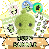 Image 1 of Buko the Alien Plush Keychain 