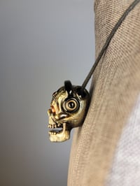 Image 10 of 3 Eye Terminator SkullRocker Pendant