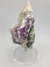 Image 4 of Candle Quartz with Fluorite Small Crystal Specimen - 3 Styles
