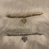 Image 2 of Heart Anklets