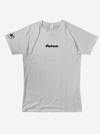 Image 1 of "Perform" compression shirt |White 