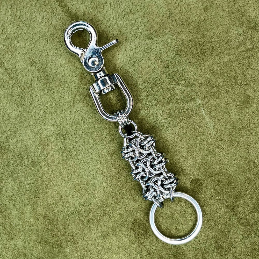 Stainless "Cage" Key Dangler