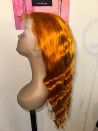 Image 2 of 24 inch body wave ginger wig 