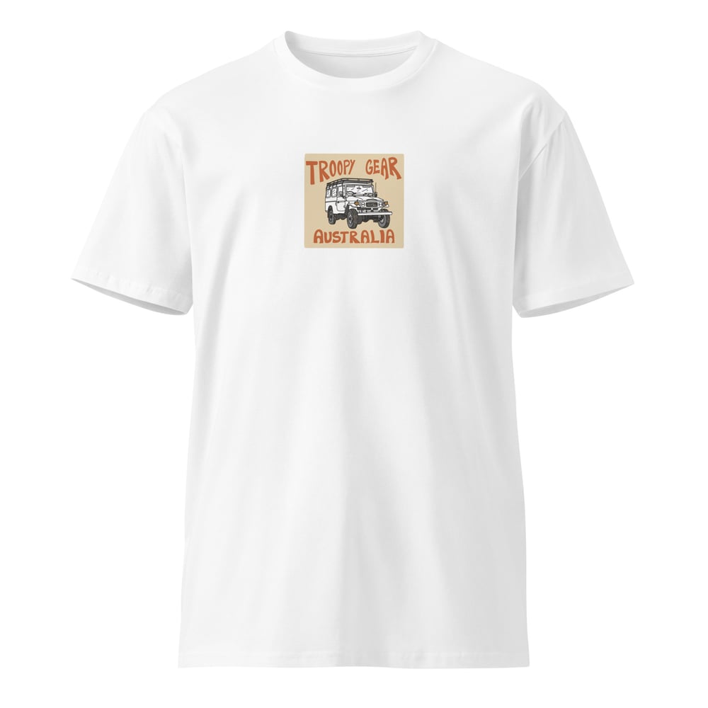 Image of Troopy Gear Australia 40 Series Troopy Unisex Premium T-shirt