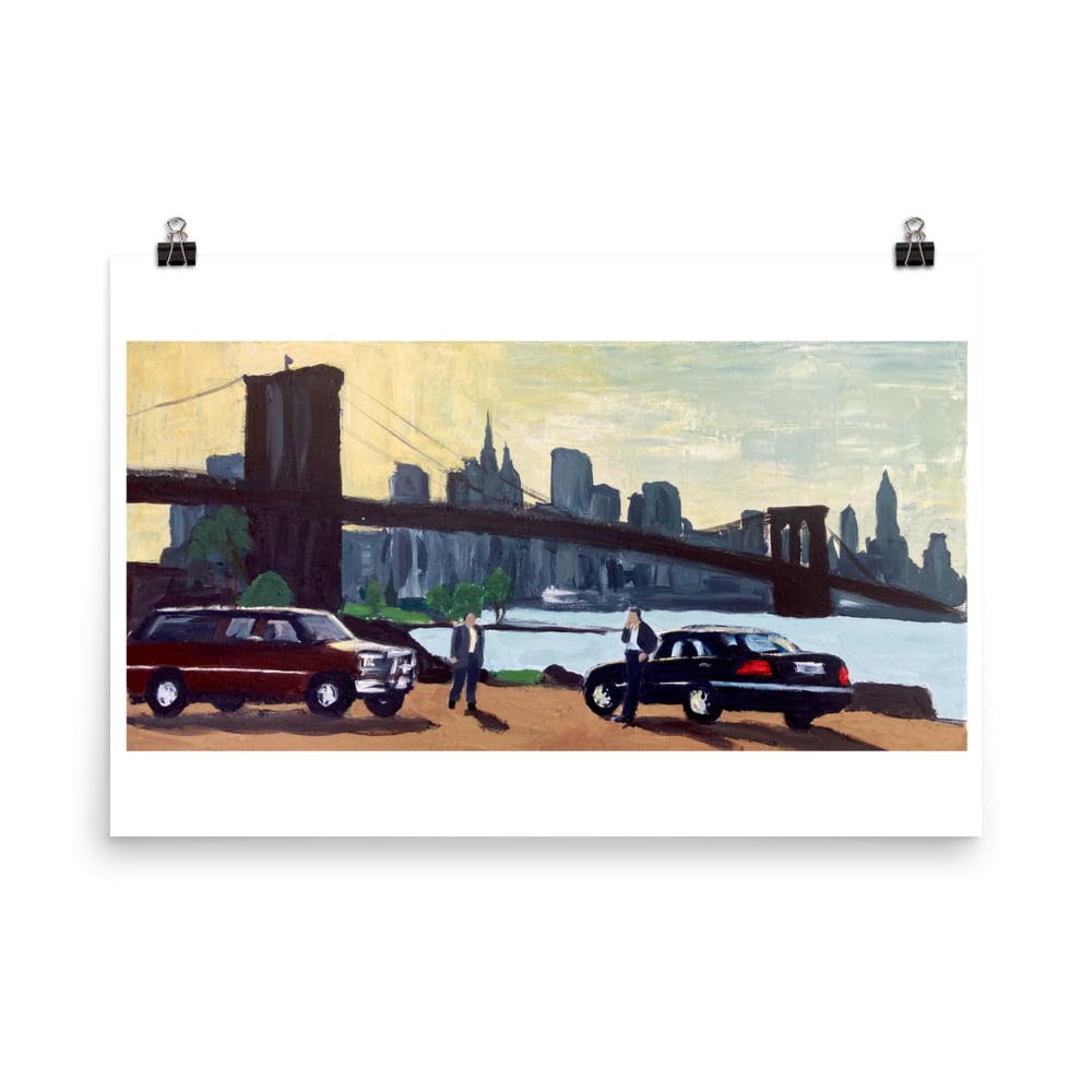 Image of Tony meets with Johnny Sack in New York (prints)