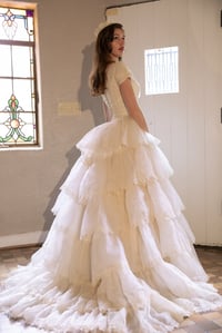 Image 5 of 1950s Lucky Clover Gown 