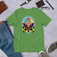 Image 3 of June Colorburn Skull and Wings Unisex t-shirt