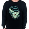 Franken Kitten Crew Neck Sweater 