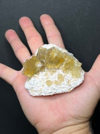 Image 9 of Barite & Yellow Cubic Fluorite Crystal Specimen #2426