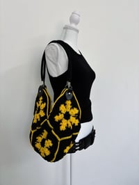 Image 1 of Black knitted bag
