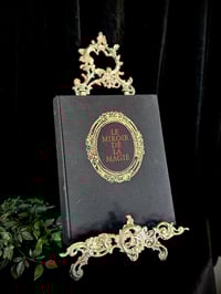 Image 1 of Lutrin, porte livre ou porte cadre, en laiton, début 1900, style rocaille