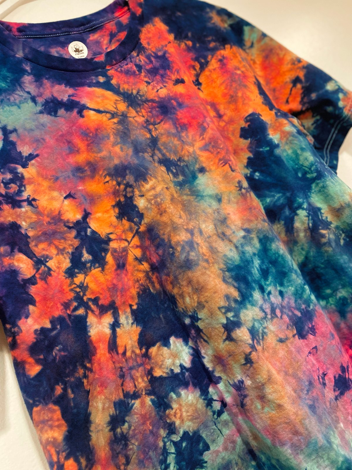 Tie dye discount t shirt javel