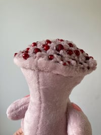 Image 2 of Pale Bleeding Tooth Fungus Shroom Folk Doll